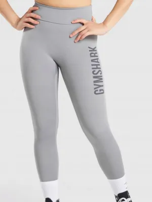 Women's Printed Leggings,Light Grey