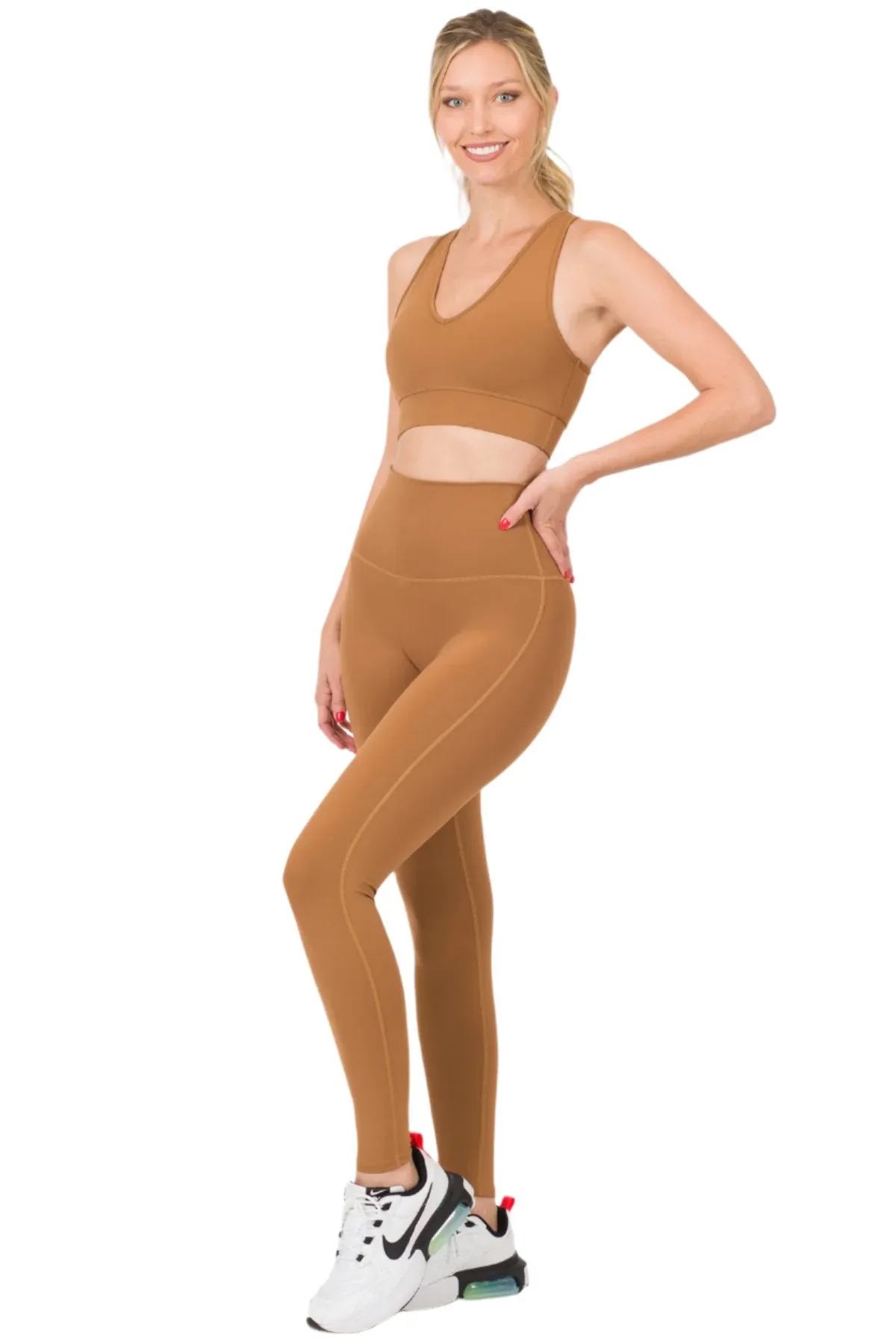 Zenana Athletic Racerback Set NSTP-6081C5
